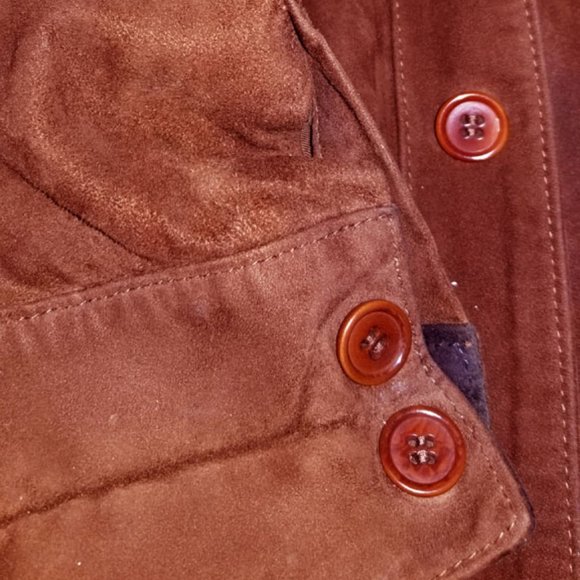 Marcello Pampaloni MSRP $1200 Butter-Soft Suede Jacket. - Picture 8 of 8